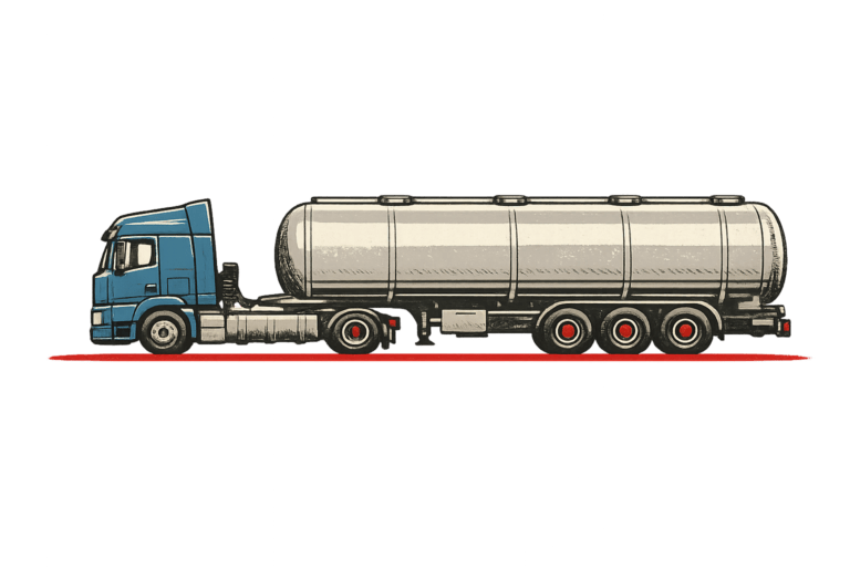 Illustration "Les tracteurs routier" (ChatGPT Image)