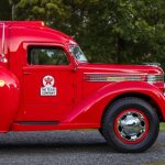 camion-citerne Texaco profilé Diamond T de 1938, restauré (© texacotankerproject.com / Photos : Alastair Ritchie)