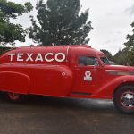 camion-citerne Texaco profilé Diamond T de 1938, restauré (© texacotankerproject.com)