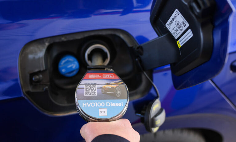 Du carburant XTL HVO 100 disponible à la pompe. (© quechoisir.org)