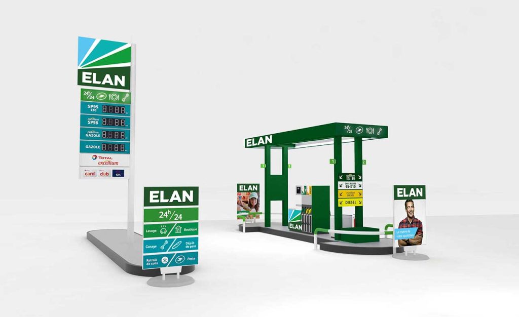 Concept de la Station Elan en 3D (© iselt.com)