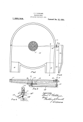 Brevet US371215A du dispositif de nettoyage de roues de Carl P. BOHLAND