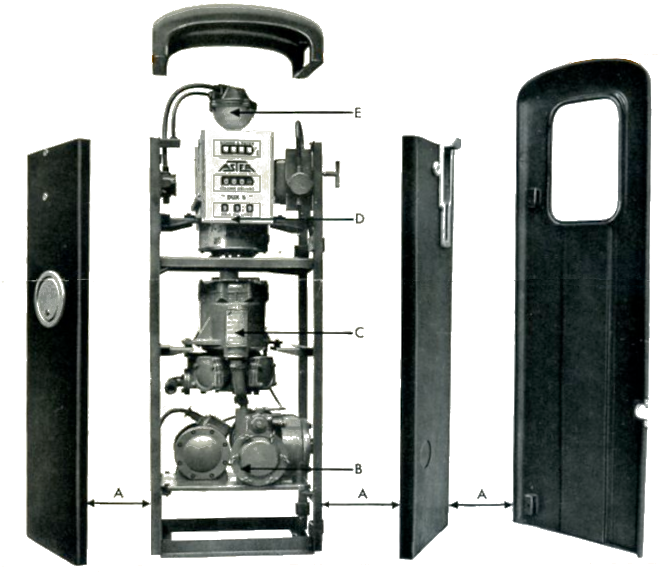 Constitution d'une pompe ASTER DUX5