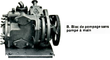 Bloc de pompage sans pompe à main incorporée (DUX 5)