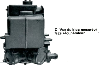 Vue du bloc mesureur face récupérateur (DUX 5)