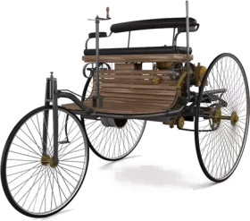 Première voiture par Karl Benz