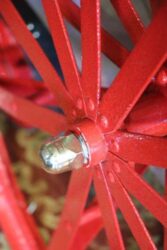 Pompe mobile Tokheim 15, aux couleurs de Texaco, 1913 (© xxxxantiques.com.au)