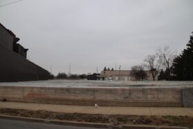 Vue vers le nord depuis Wayne Trace , usine Tokhein de Fort Wayne (© usautoindustryworldwartwo.com)