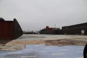 Vue vers le Sud depuis le hall de l'usine Tokheim de Fort Wayne (© usautoindustryworldwartwo.com)