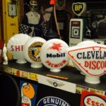 Globe en verre Cleveland Discol (repro) (© automobilia-uk.com)