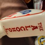 Globe en verre CLEVELAND Discol ORIGINAL (© automobilia-uk.com)