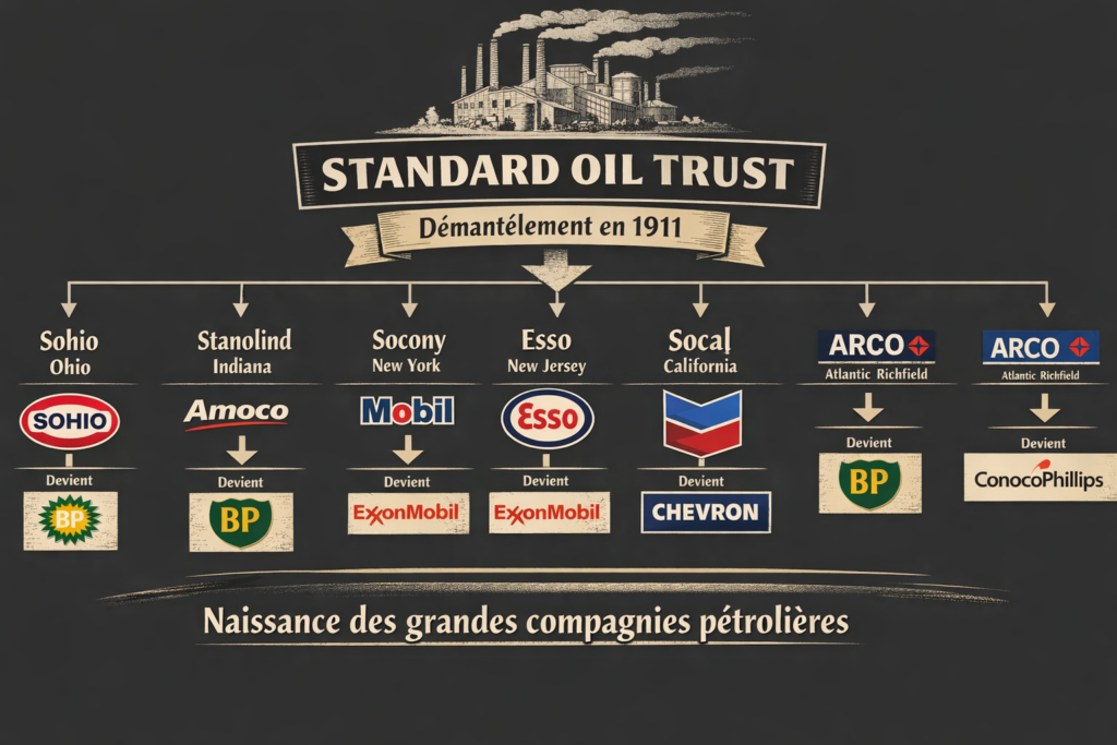 Démantèlement du trust Standard Oil (par IA ChatGPT)