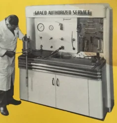 Illustration : établi Graco (© servicemerchandisers.com)