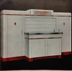 Etablie Kent-Moore (illustration) 1940 - 1945 (© servicemerchandisers.com)