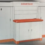 Présentation du banc d'essai Kent-Moore (illustration 1945-1948) (© servicemerchandisers.com)