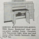 Publicité : Modèle Shure 9200 (© servicemerchandisers.com)